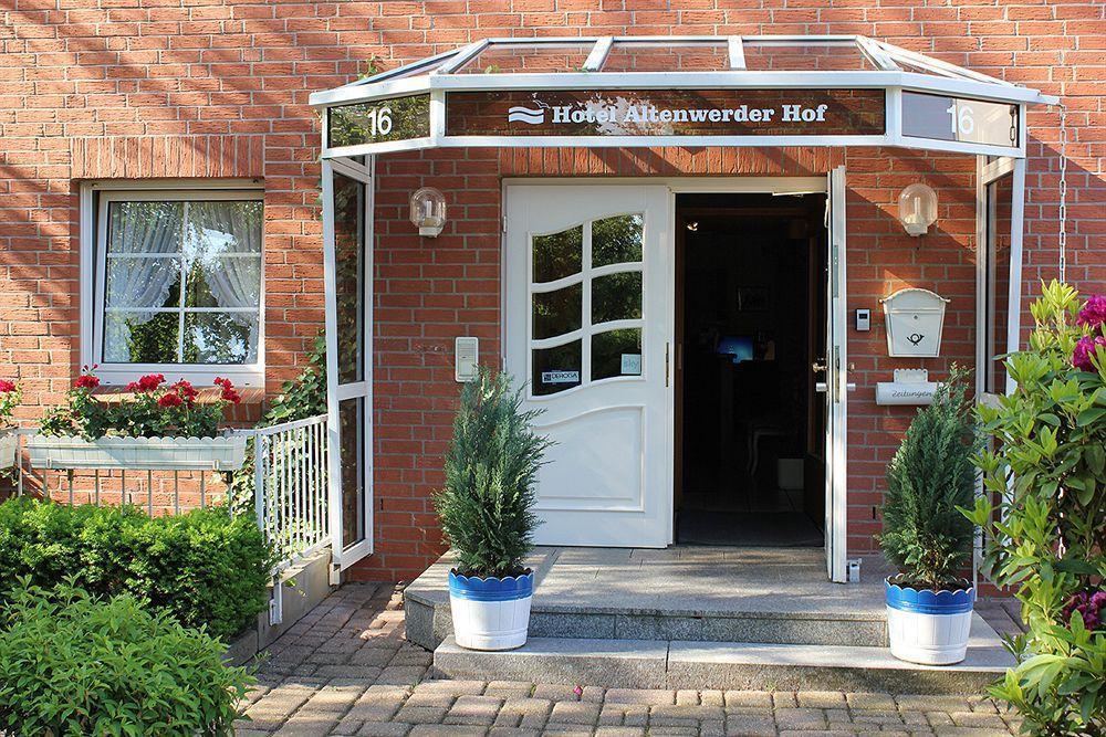 Hotel Altenwerder Hof Amburgo Esterno foto